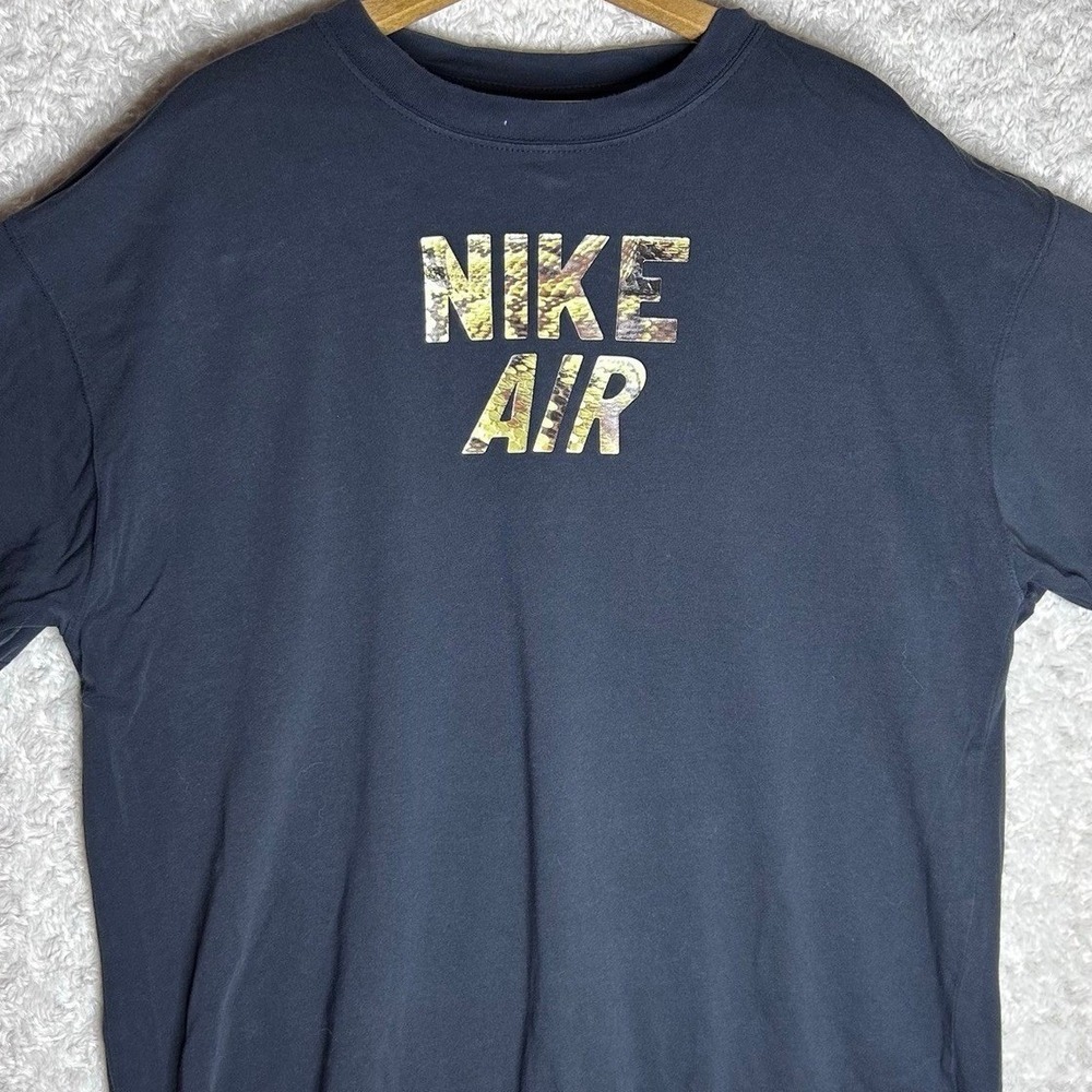 Nike Air T-Shirt Graphic Print Short Sleeve Casual‎ Top  Medium